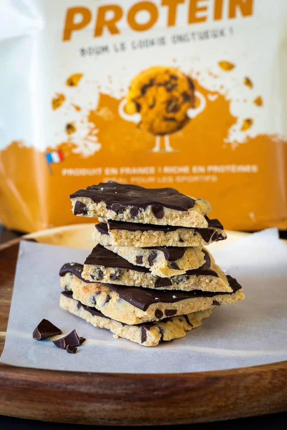 Barres Cookies glacées protéinées