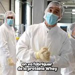 Coulisses de fabrication de la Whey